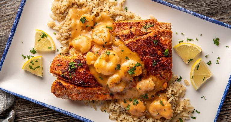 salmon plate